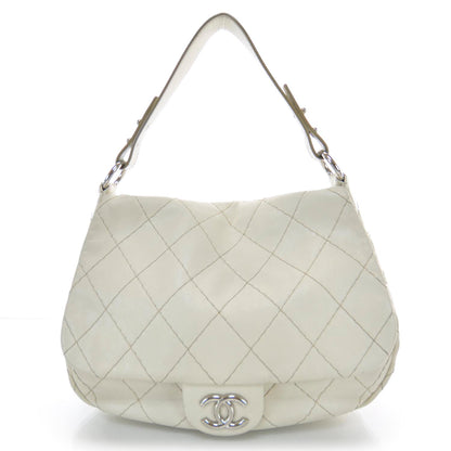 Chanel Leather On The Road XL Flap Ivory 1 of 9