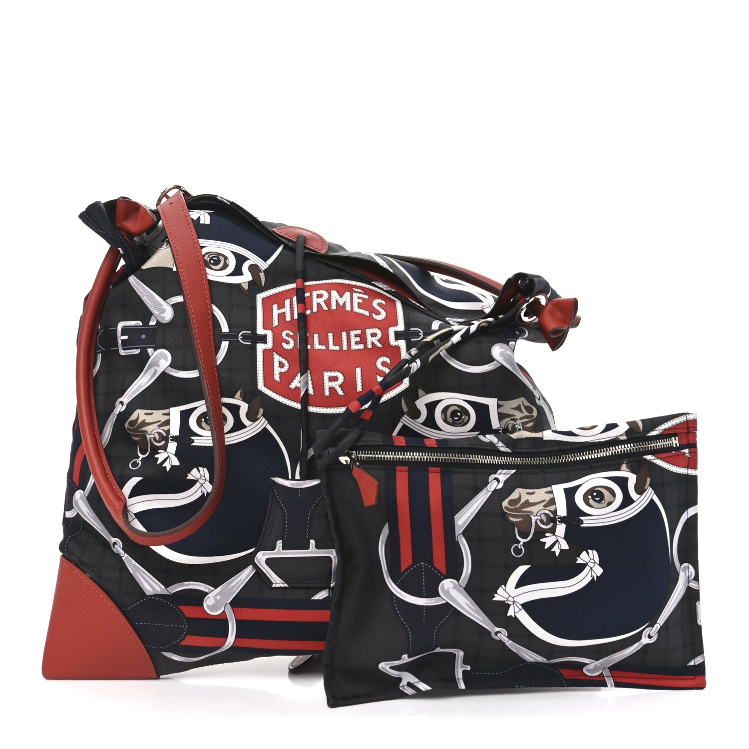Hermes Silk Tatersale SilkyCity 33 PM Bag 3 of 11