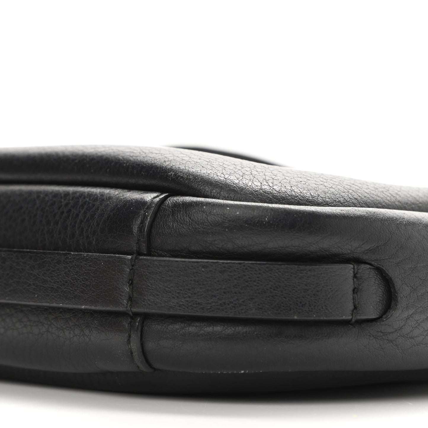 Calfskin Logo XS Everyday Camera Bag Black