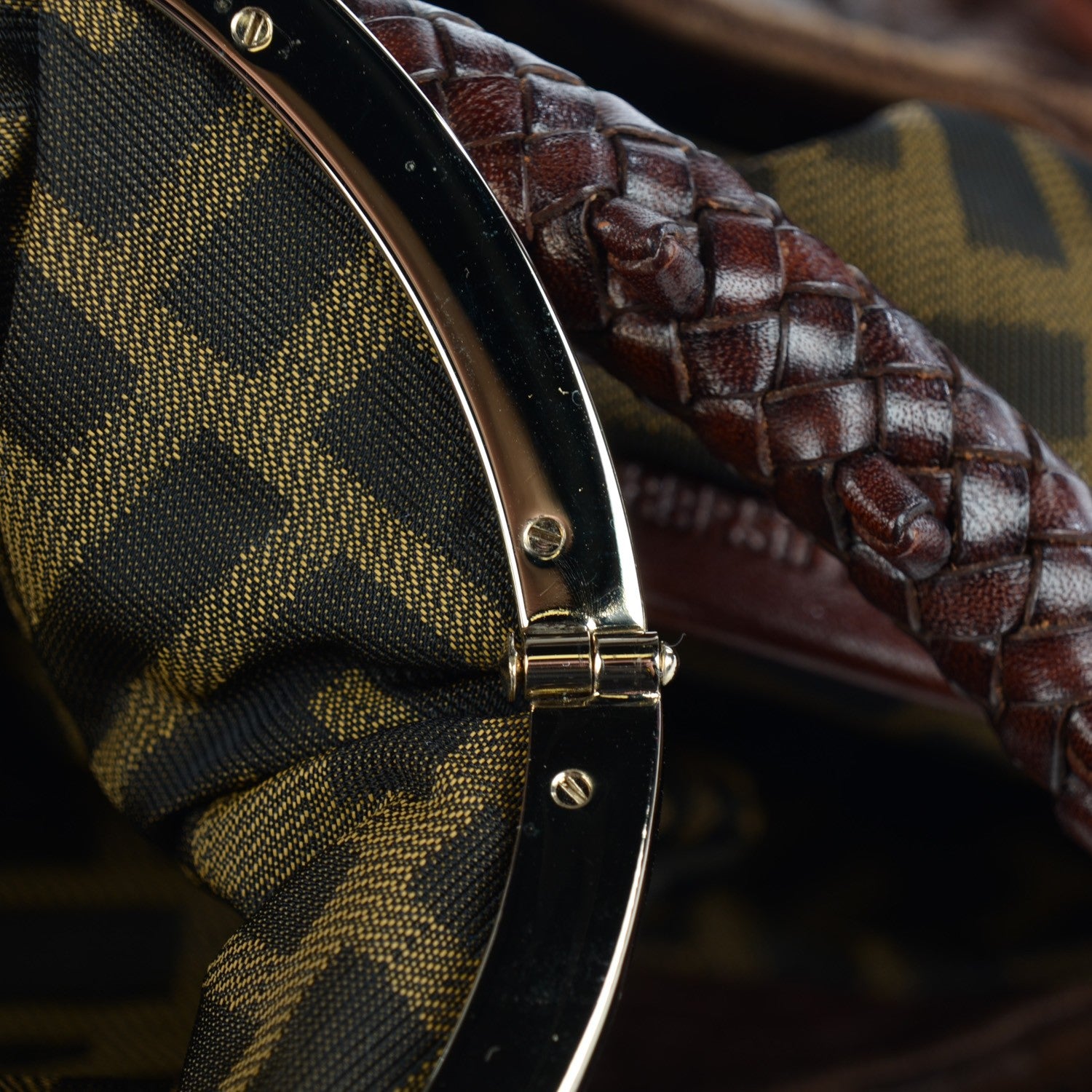 Fendi Nappa Nuvolata Spy Cognac 7 of 11