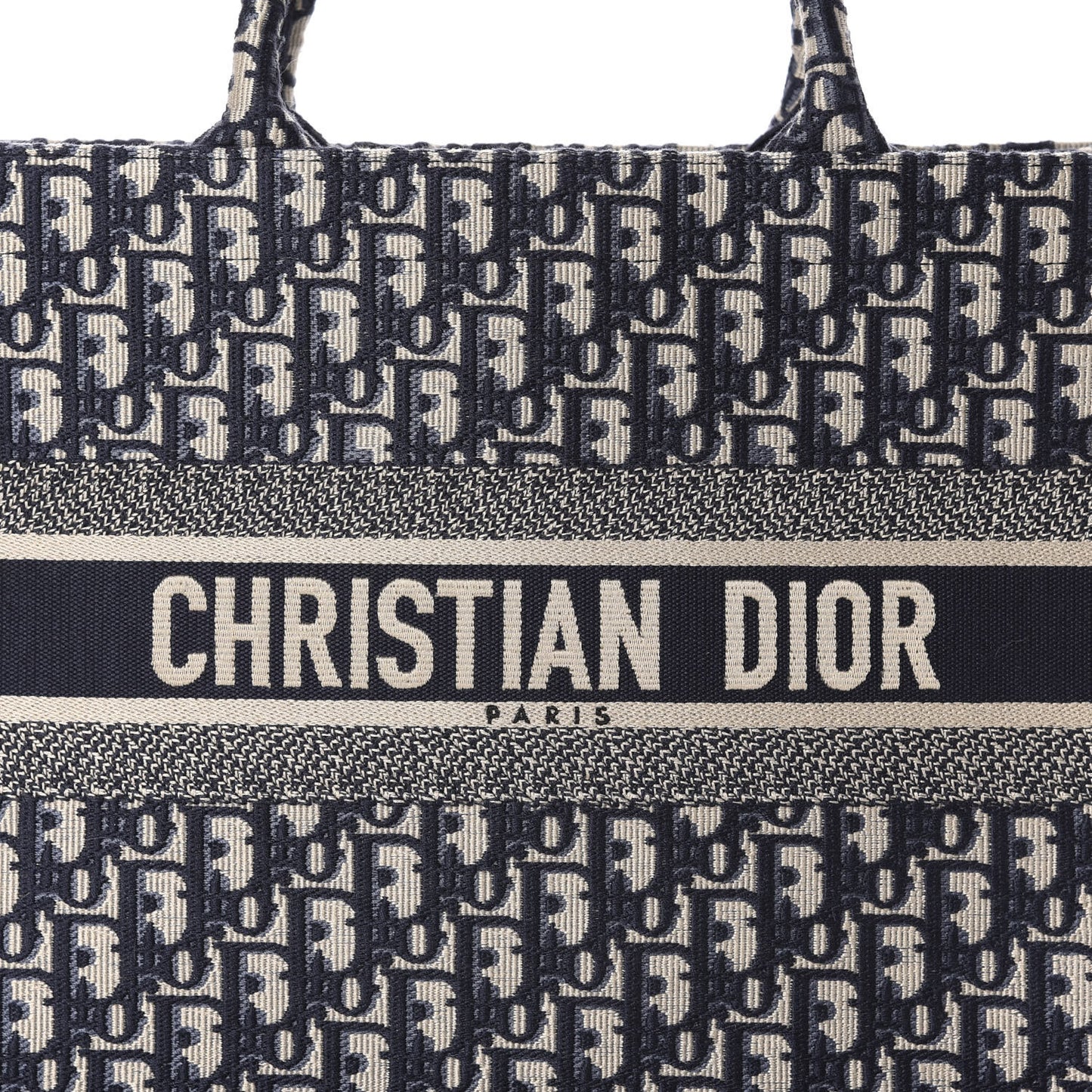 Oblique Medium Book Tote Blue Multicolor