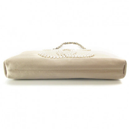 Chanel Satin Pearl CC Evening Bag 4 of 12