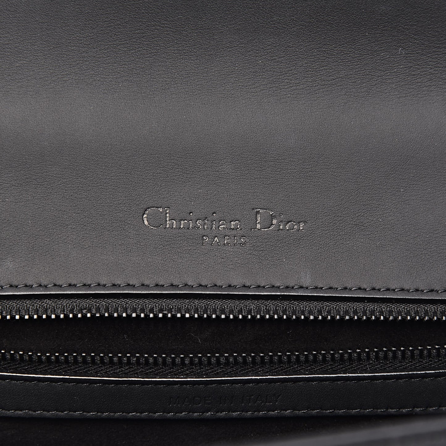 Ultra Matte Calfskin Small Diorama Flap Bag White Black