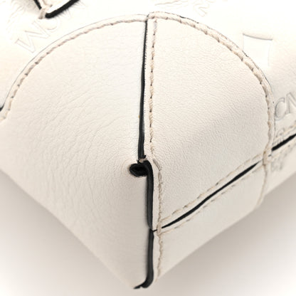 MCM Calfskin Ottomar Monogram Soft Berlin Belt Bag White 11 of 18