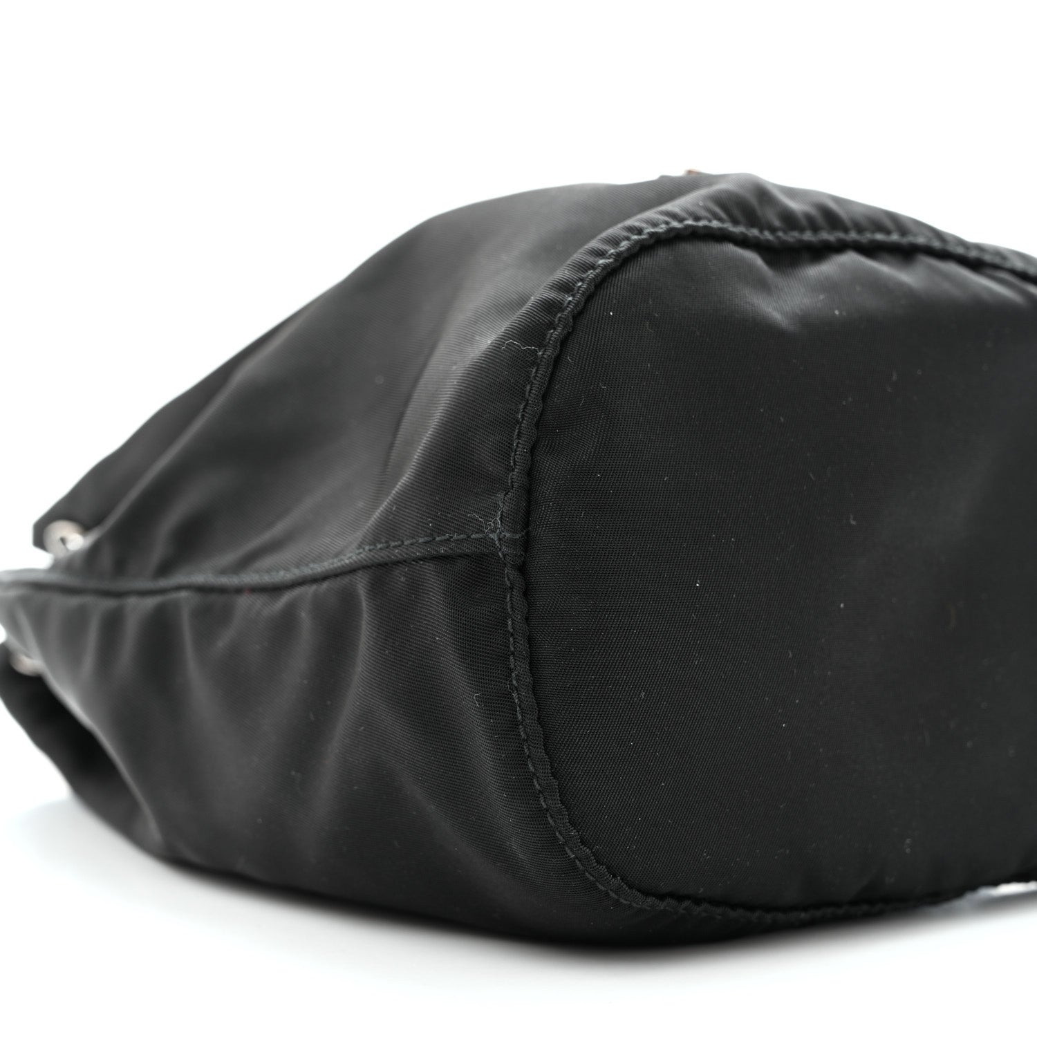 Prada Nylon Vela Drawstring Pouch Black 8 of 9