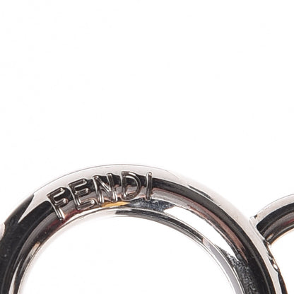 Fendi Fox Fur Shiny Nappa Bi-Color Super Karlito Pom Pom Bag Charm Moro Rosso Chiaro 4 of 7