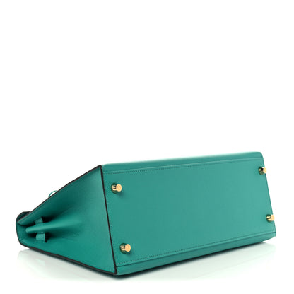 Hermes Epsom Kelly Sellier 28 Vert Verone 4 of 13