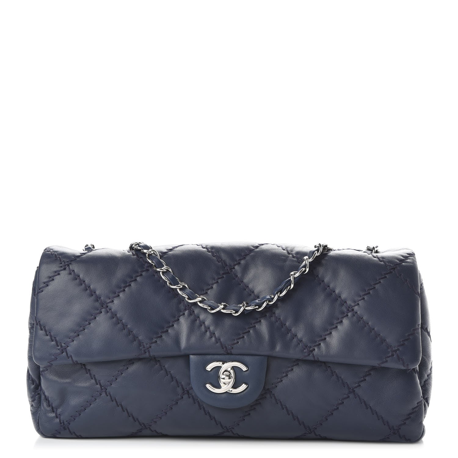 Chanel Lambskin Ultimate Stitch Flap Blue 1 of 9