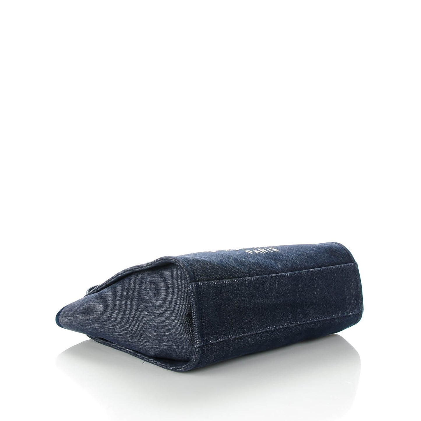 Canvas Small Deauville Tote Dark Blue