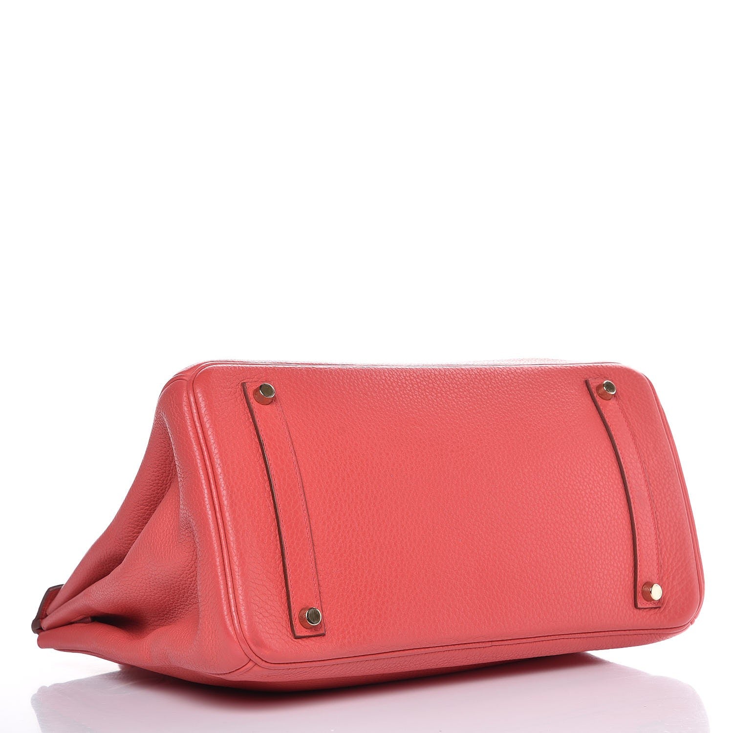 Hermes Taurillon Clemence Birkin 35 Bougainvillea 4 of 33