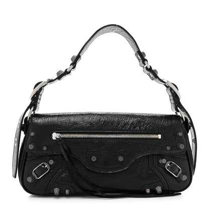 Balenciaga Agneau Arena Small Le Cagole Sling Bag Black 1 of 10