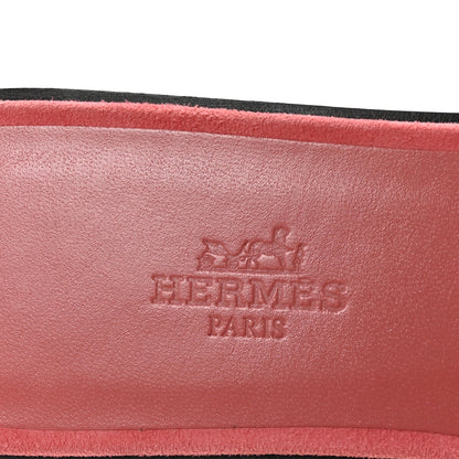 Hermes Mink Fur Oran Sandals 36 Blush Gris Fume 8 of 9