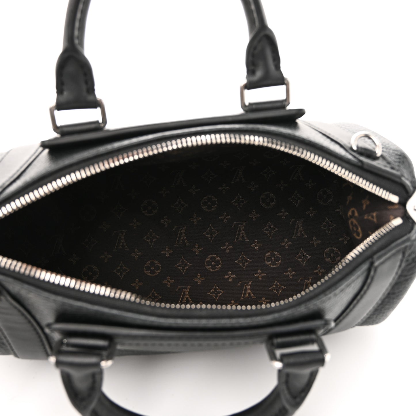 Pixel Lambskin LV Biker PM Black