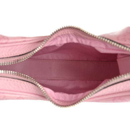 Gucci GG Crystal Coated Canvas Monogram Web Small Attache Shoulder Bag Pink 5 of 12