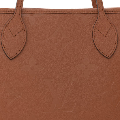 Louis Vuitton Empreinte Monogram Giant Neverfull MM Cognac 7 of 11