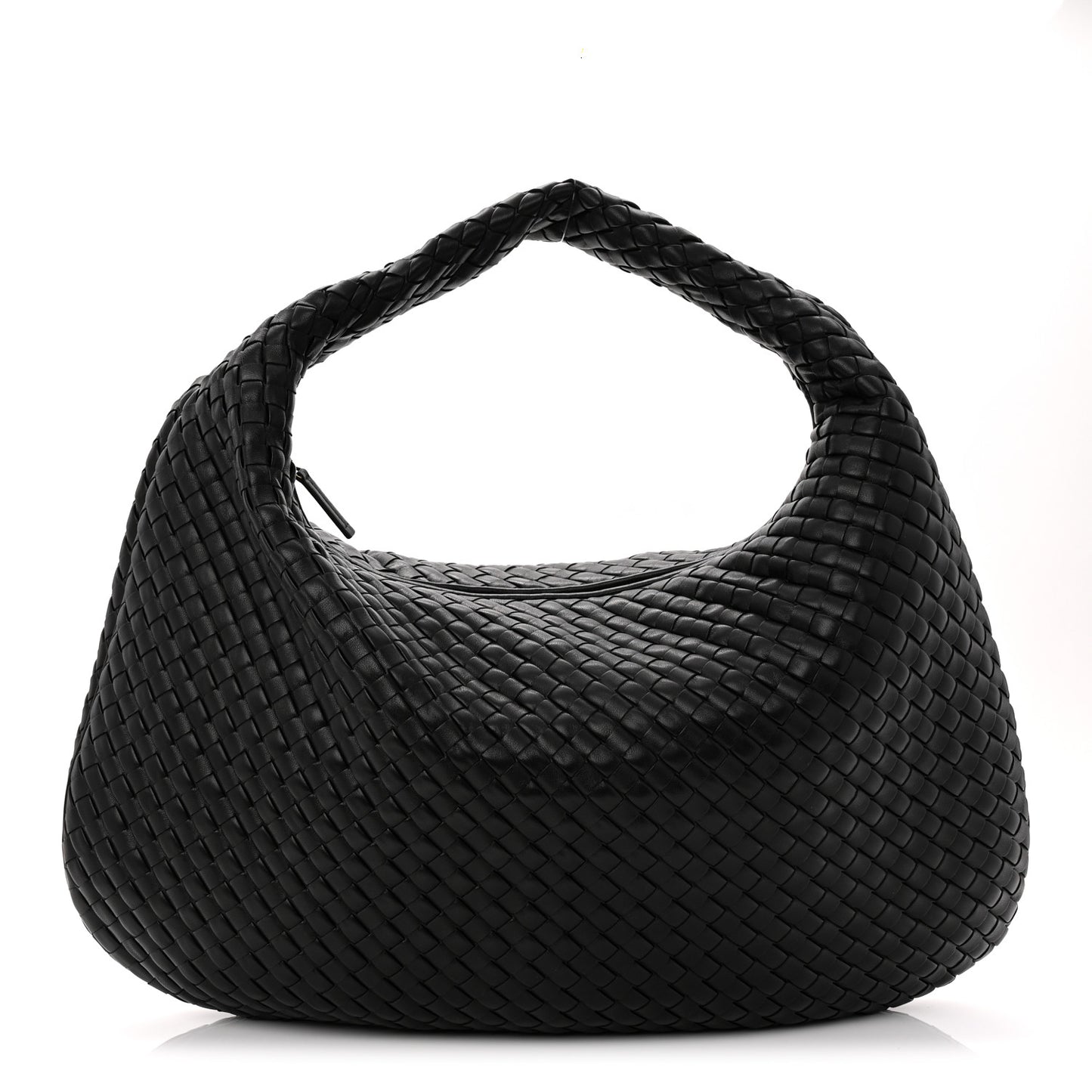 Supple Nappa Intrecciato Maxi Veneta Black