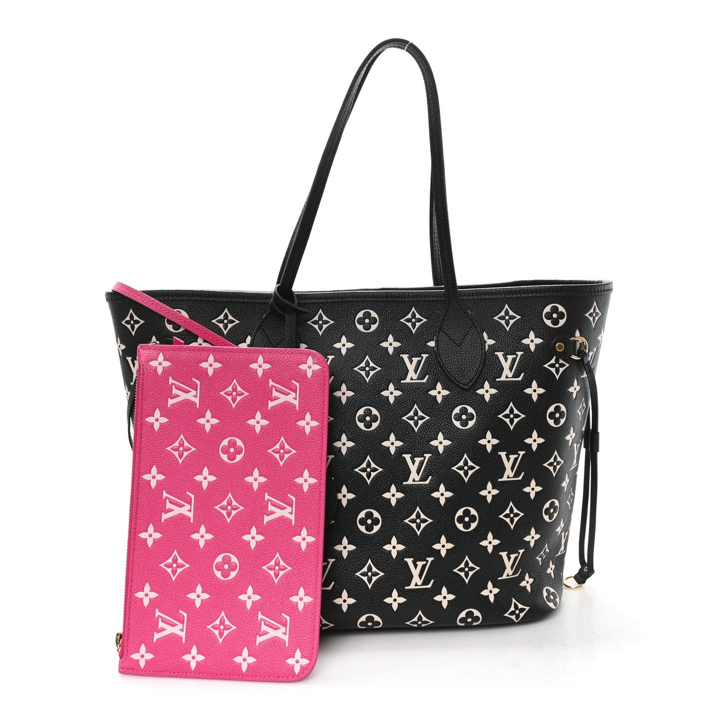 Empreinte Spring In The City Neverfull MM Black White Pink