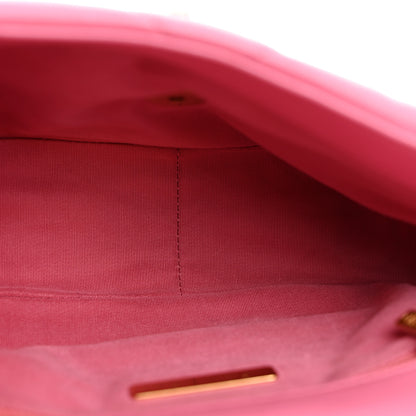 Chanel Lambskin Quilted Medium Chanel 19 Flap Pink 5 of 11