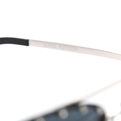 Louis Vuitton The Party Aviator Sunglasses Z0995E Black 5 of 7
