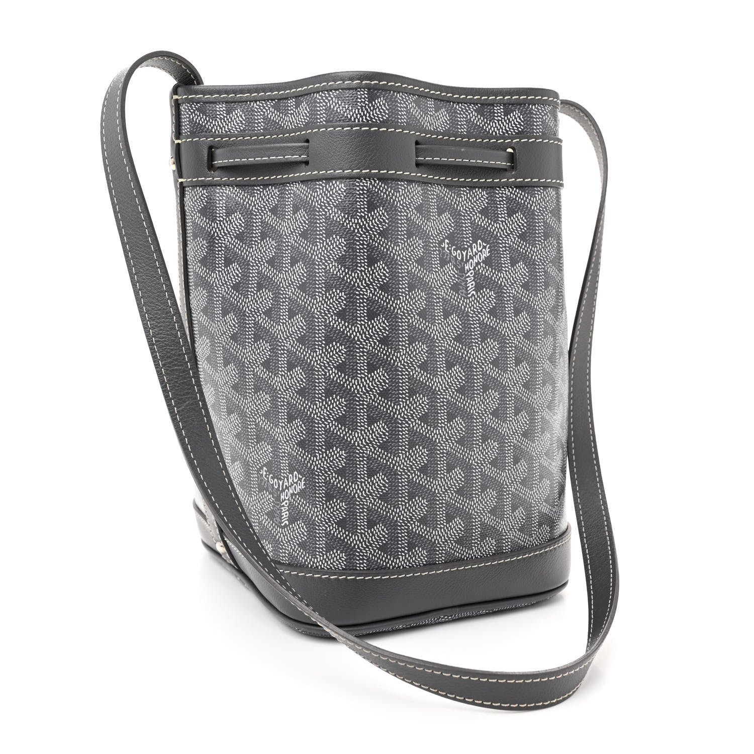 Goyard ine Petit Flot Bucket Bag PM Grey 3 of 10