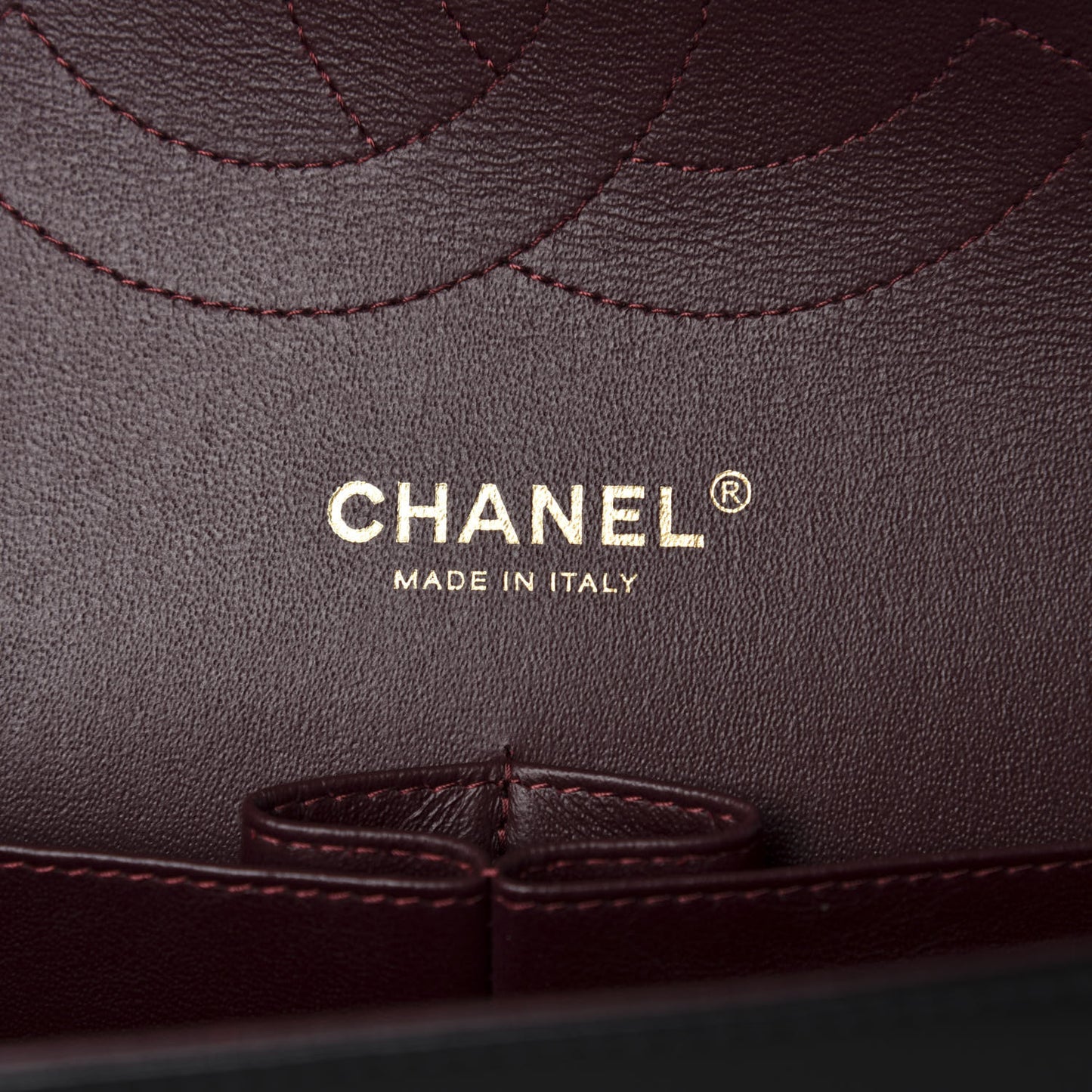 Lambskin Quilted Jumbo Double Flap Black