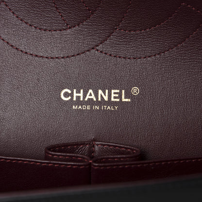 Chanel Lambskin Quilted Jumbo Double Flap Black 12 of 14