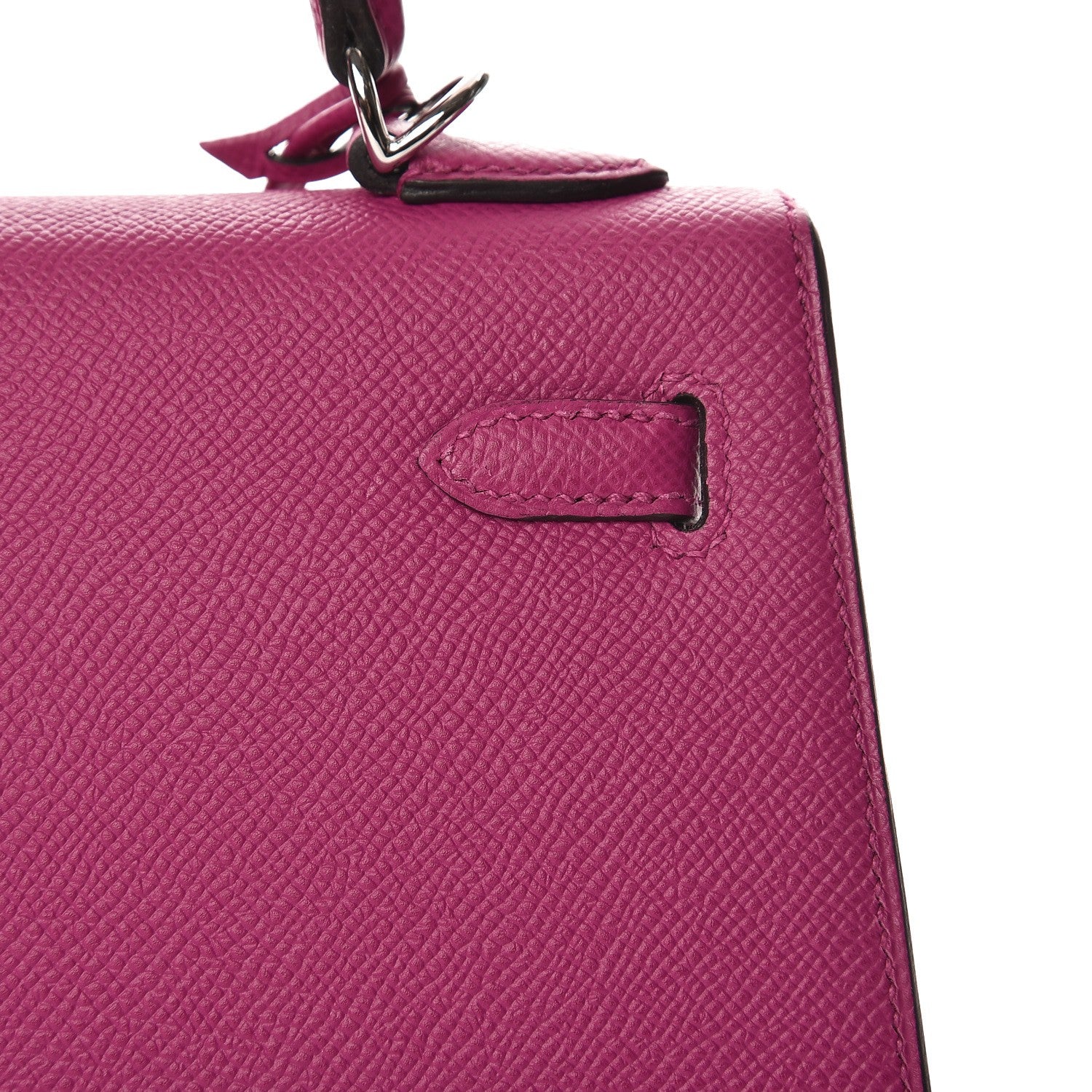 Hermes Epsom Kelly Sellier 25 Rose Pourpre 23 of 36