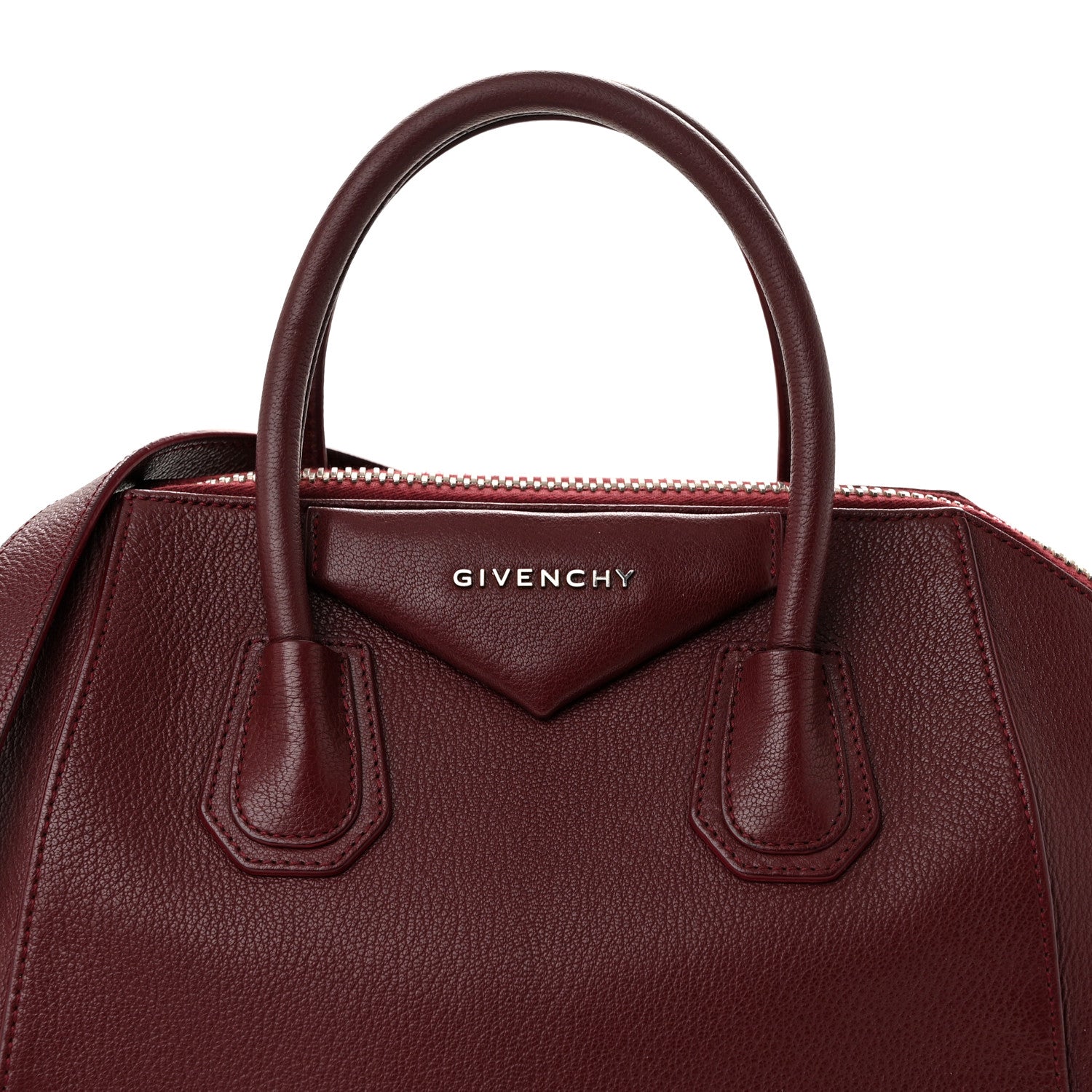 Givenchy Sugar Goatskin Small Antigona Oxblood 8 of 11