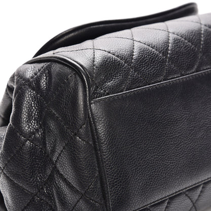 Chanel Caviar Quilted Timeless Accordion Flap Black 8 of 9