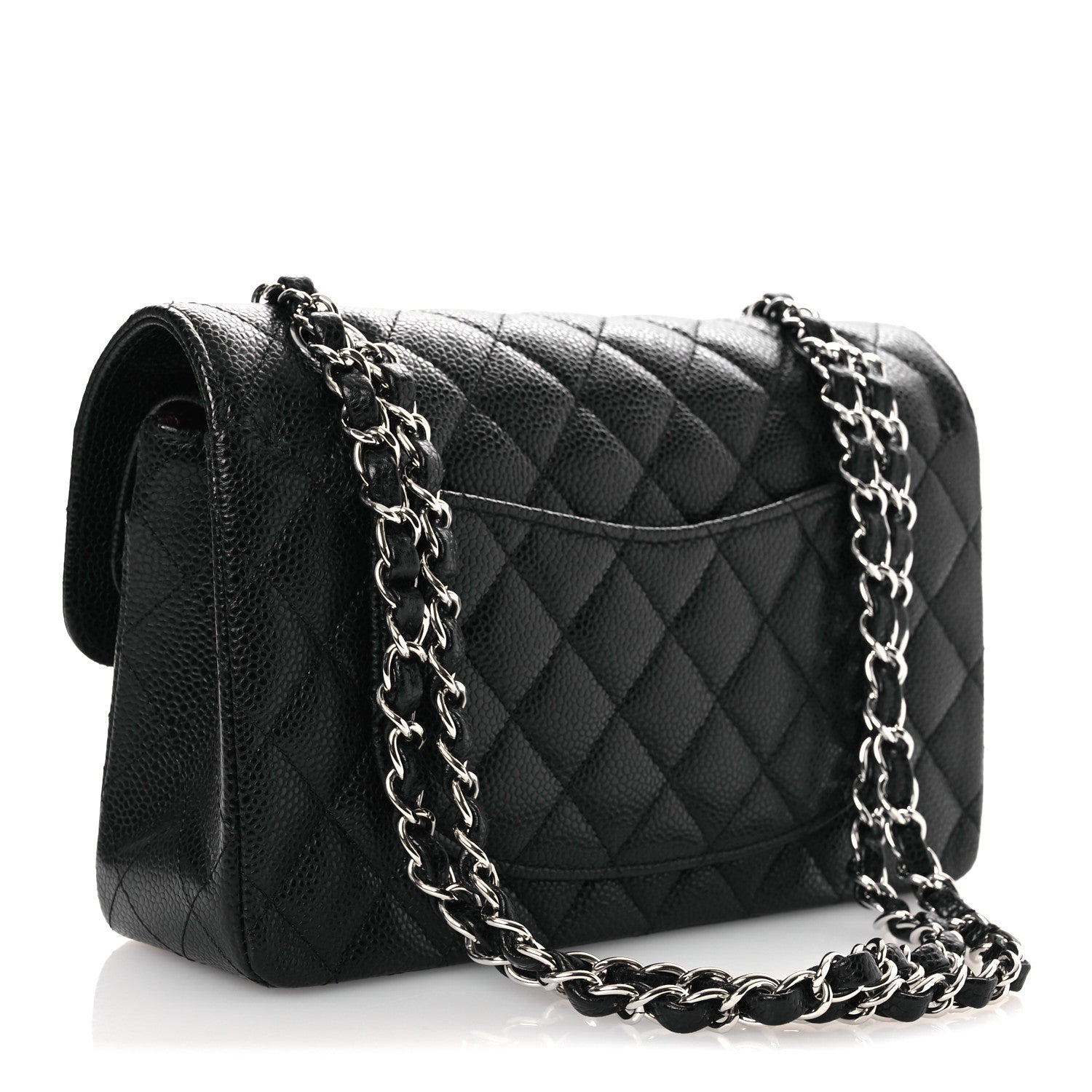 Chanel Caviar Quilted Small Double Flap Black 3 of 10