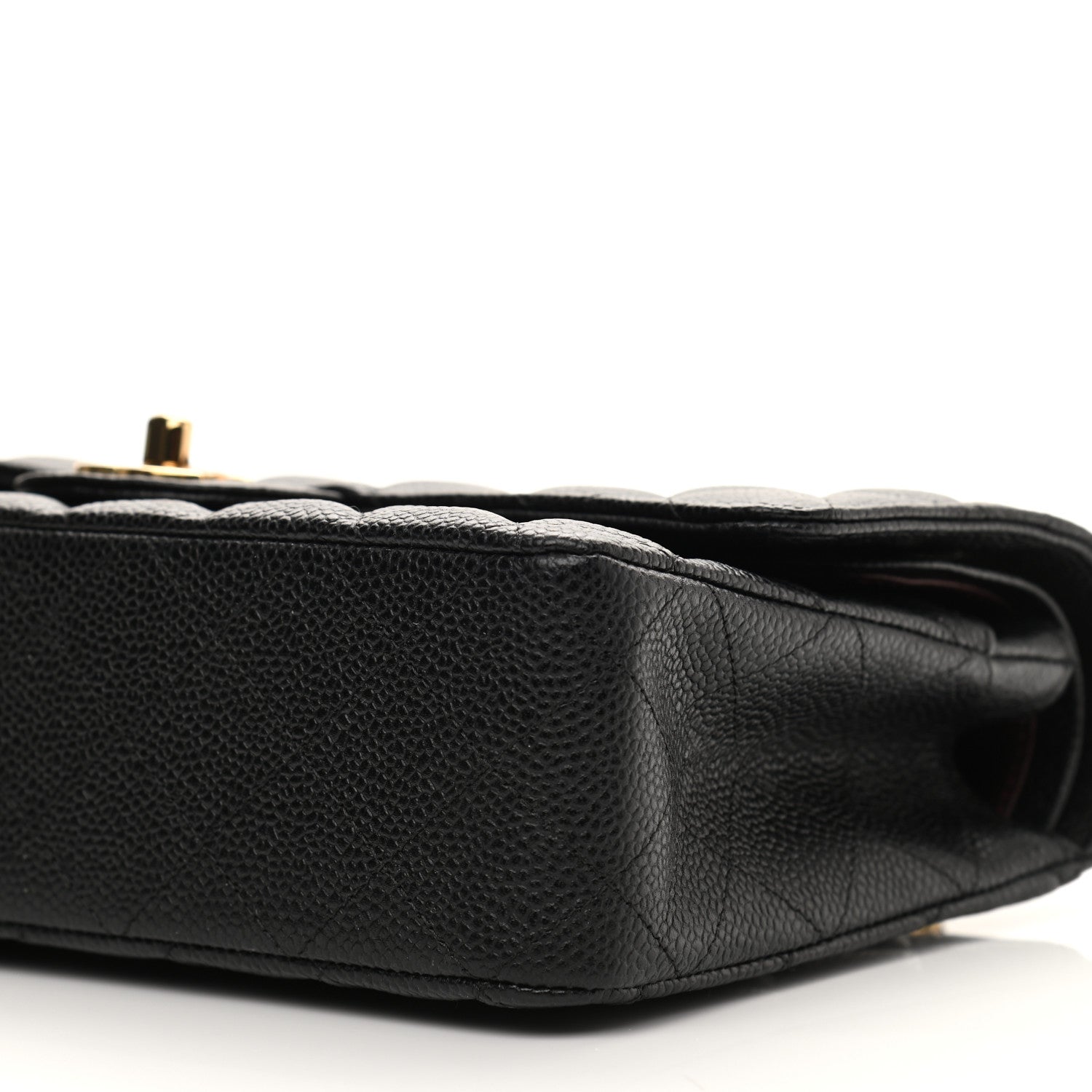 Chanel Caviar Quilted Medium Double Flap Black 9 of 10