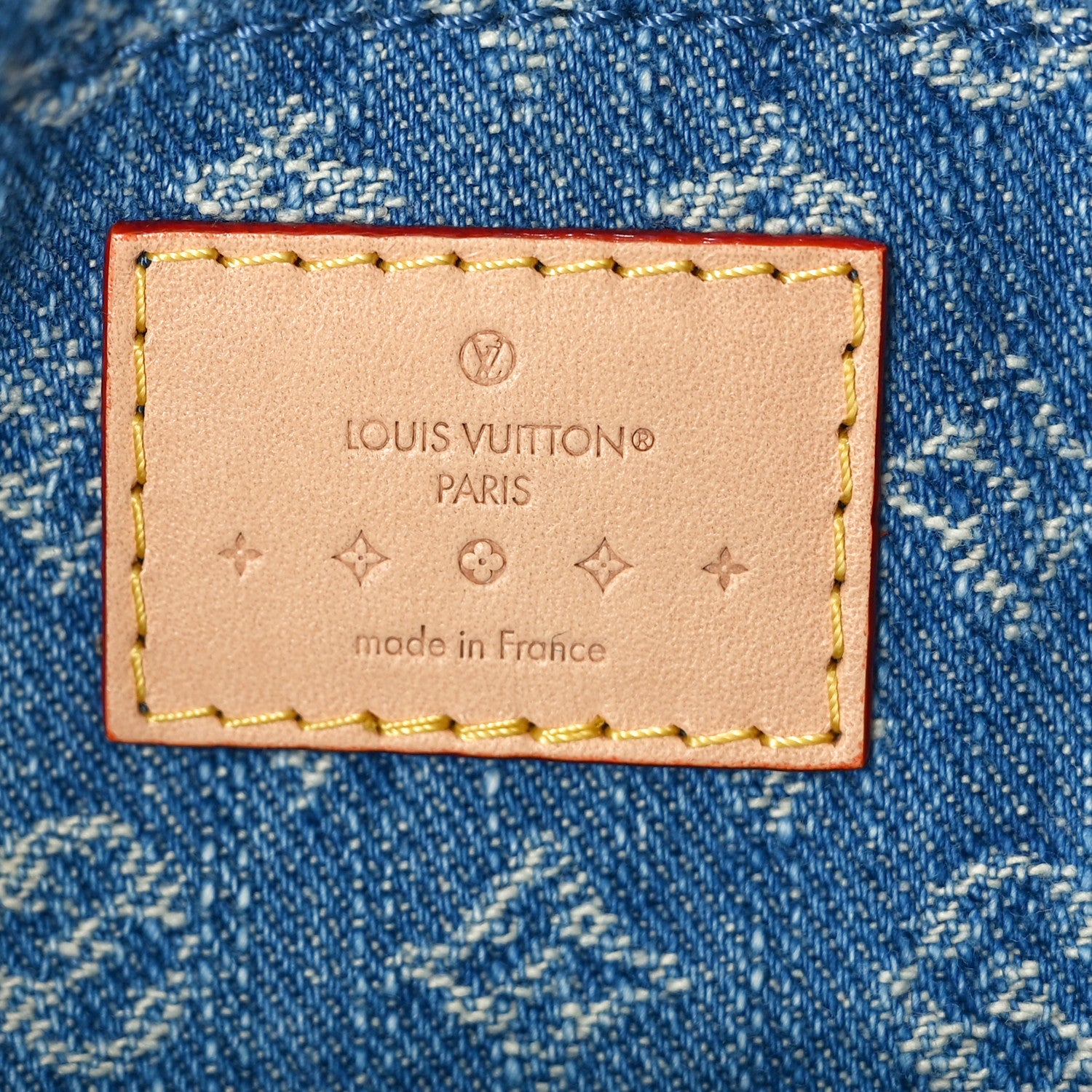 Louis Vuitton Monogram Denim Sunset Blue 6 of 9