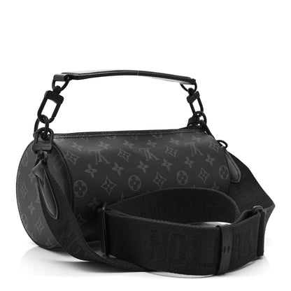 Louis Vuitton Monogram Eclipse Soft Polochon PM 3 of 9