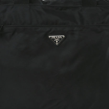 Prada Nylon Vela Large Zip Tote Black 8 of 11