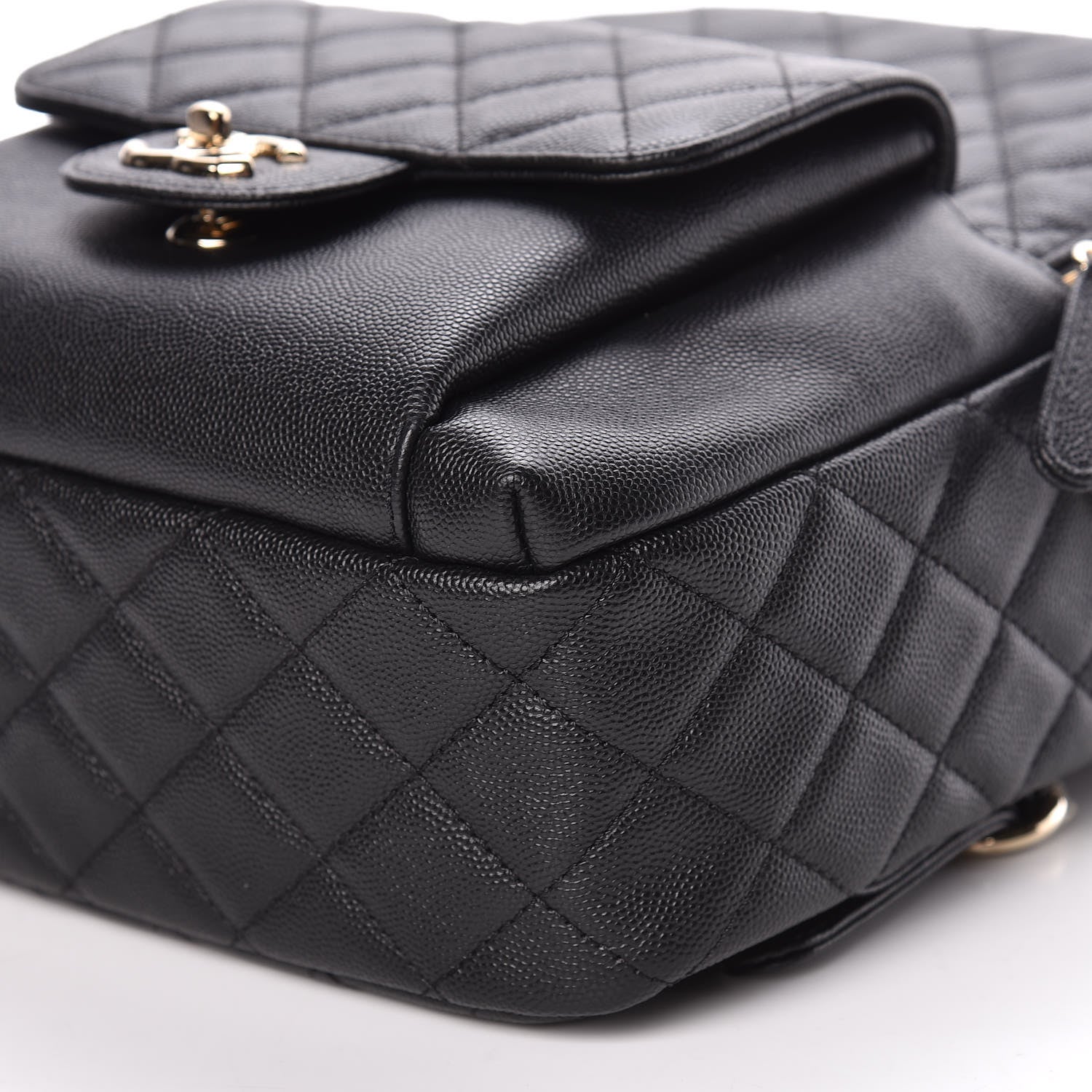 Chanel Caviar Quilted Large CC Day Backpack Black 6 of 10