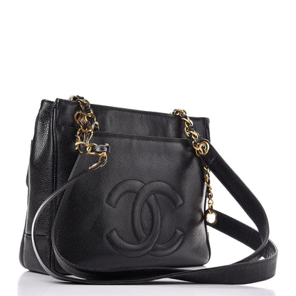 Chanel Caviar Shoulder Bag Black 3 of 14