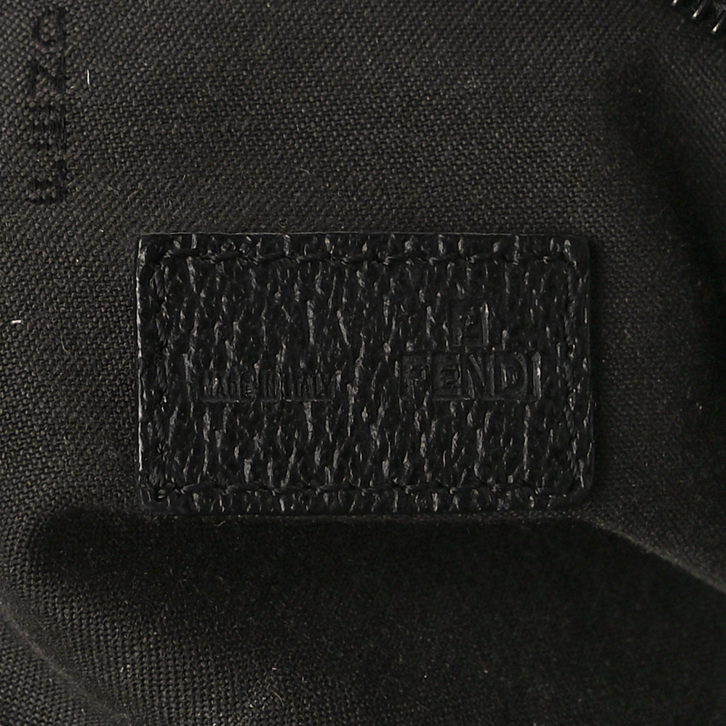 Zucca Cinghiale Zip Code Shopping Tote Black