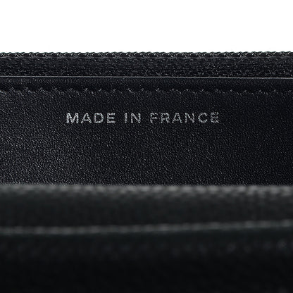 Chanel Iridescent Caviar Wallet on Chain WOC Black 7 of 9
