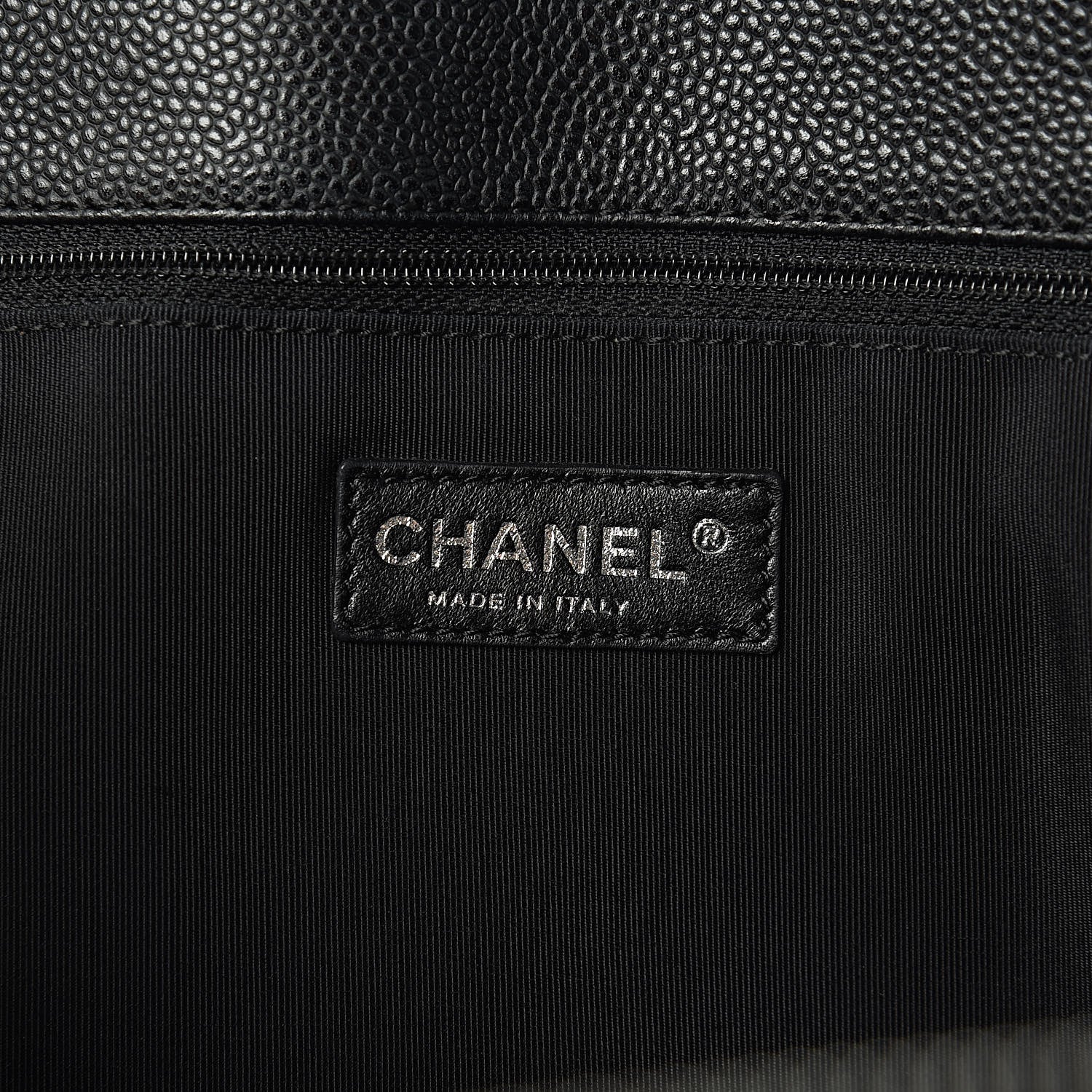 Chanel Soft Caviar Quilted CC Timeless Tote Black 6 of 11