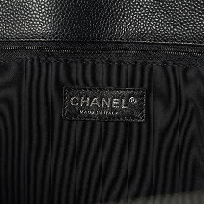 Chanel Soft Caviar Quilted CC Timeless Tote Black 6 of 11