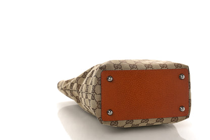 Gucci Monogram Small Eclipse Tote Orange 4 of 11