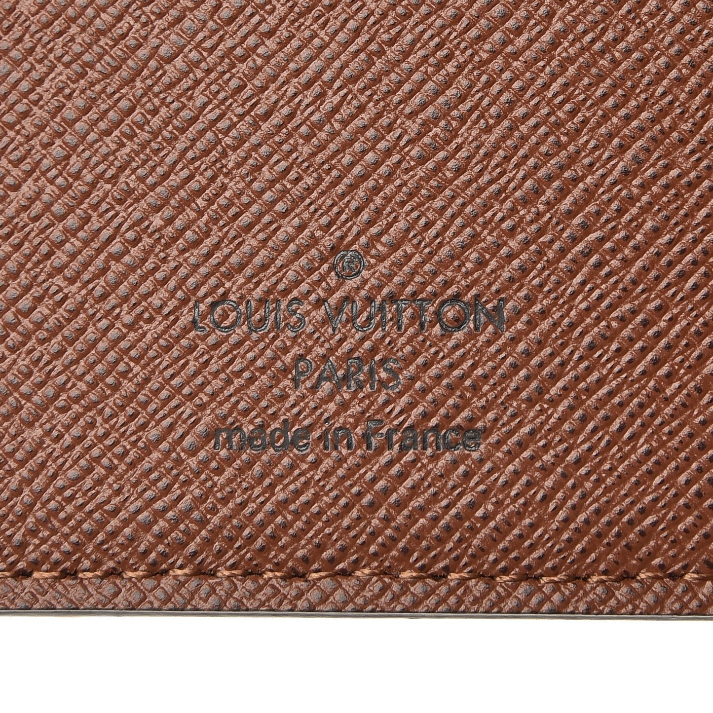 Monogram Desk Agenda Cover
