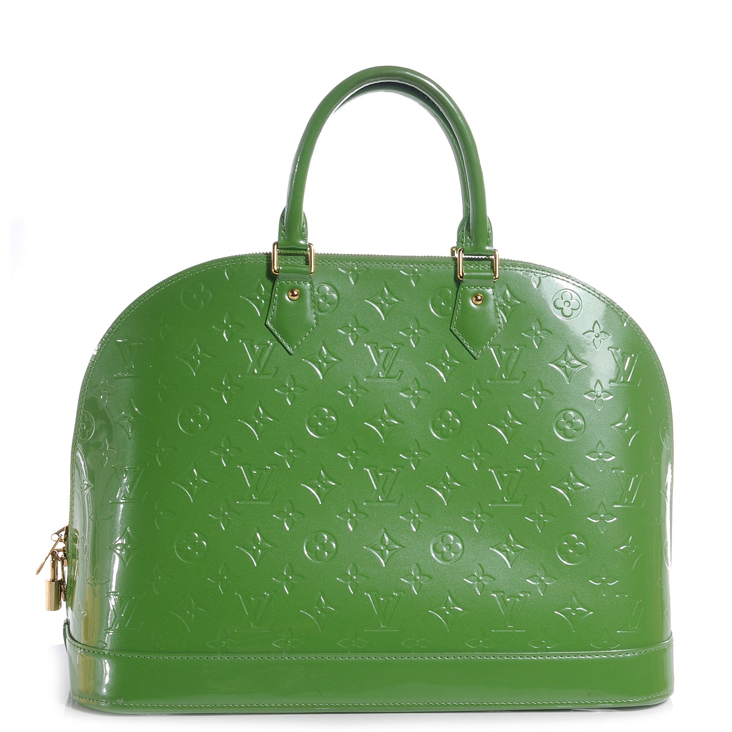 Louis Vuitton Vernis Alma GM Vert Tonic 1 of 10