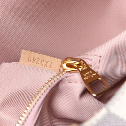 Louis Vuitton Damier Azur Graceful MM Rose Ballerine 10 of 13