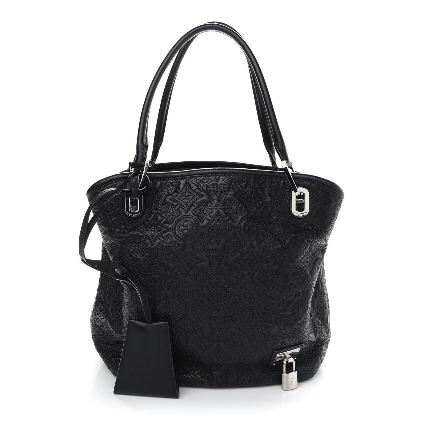 Monogram Lambskin Antheia Lilia PM Black