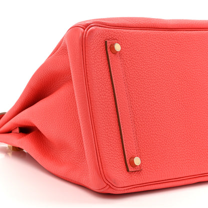 Hermes Togo Birkin 35 Rouge Pivoine 10 of 17