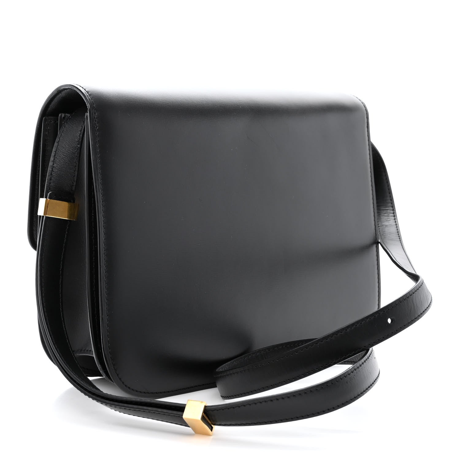 Celine Box Calfskin Medium Classic Box Flap Bag Black 3 of 13