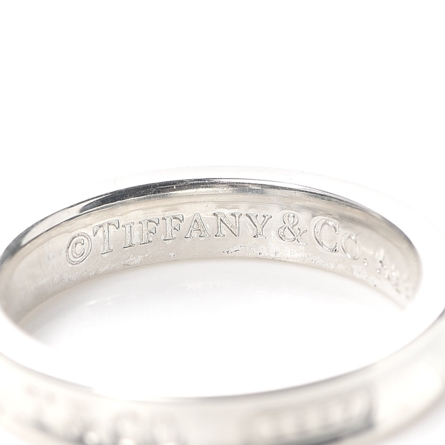 Sterling Silver Narrow 1837 Band Ring 53 6.5