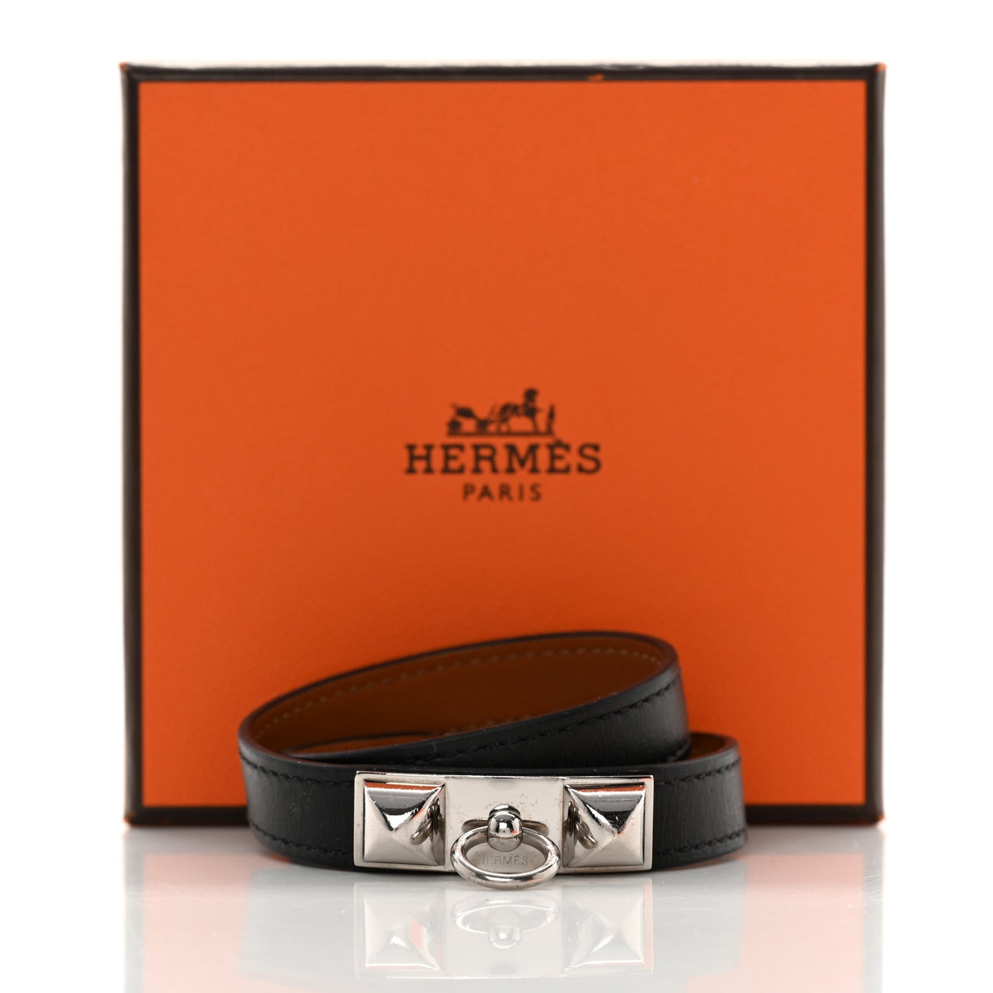 Box Rivale Double Tour Bracelet XS Black