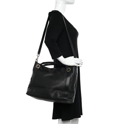 Gucci Cellarius Calfskin Medium Miss GG Top Handle Bag Black 2 of 17